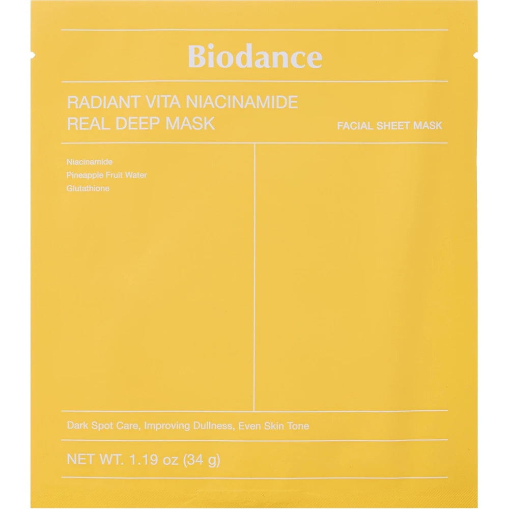 Biodance – Radiant Vita Niacinamide Real Deep Mask